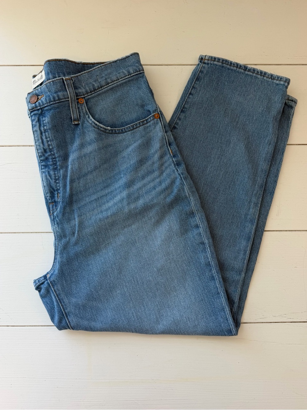 Madewell Classic Straight Jeans